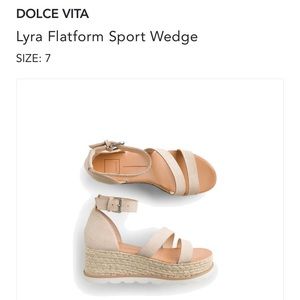 Dolce Vita Platform Wedge.
